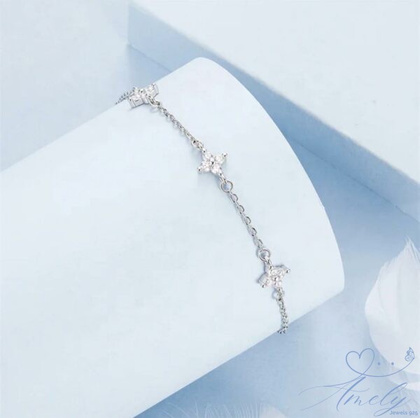Bracciale quadrifoglio - immagine 4