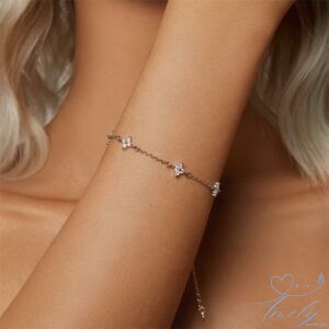 Bracciale quadrifoglio