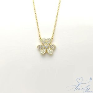 Collana trifoglio