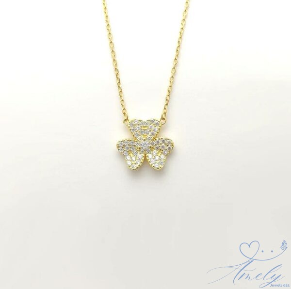 Collana trifoglio - immagine 2