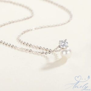 Collana luce di perla
