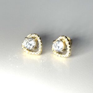 Orecchini light heart shape