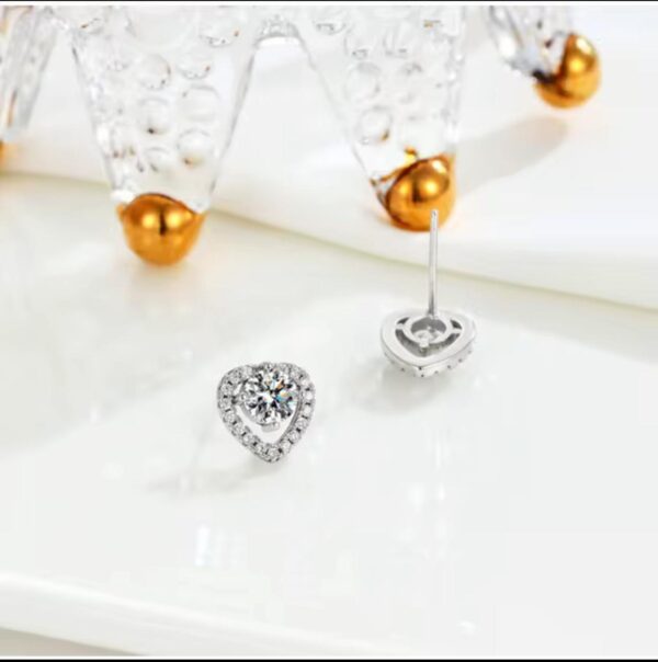 Orecchini light heart shape - immagine 6