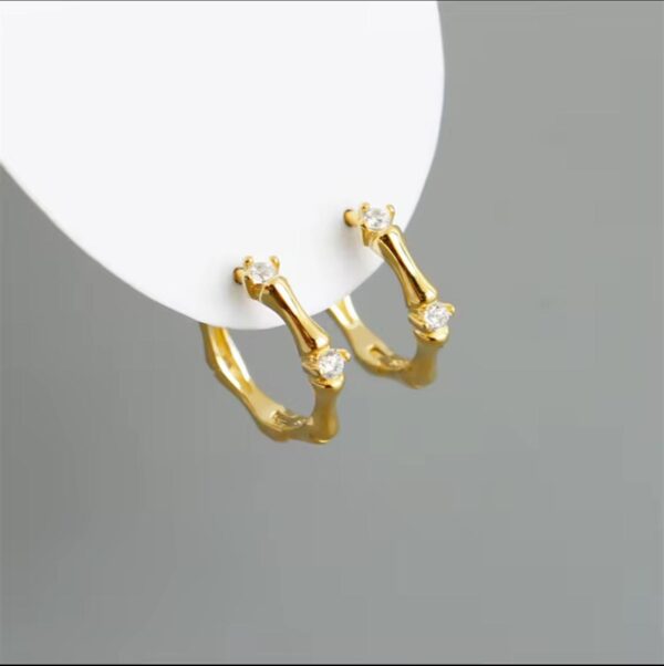 Orecchini Tre punti luce - immagine 3