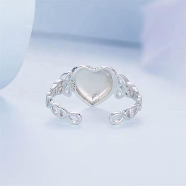 Anello Intreccio cuore - immagine 2