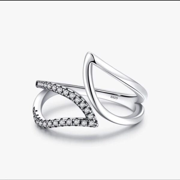 Anello Double leaf