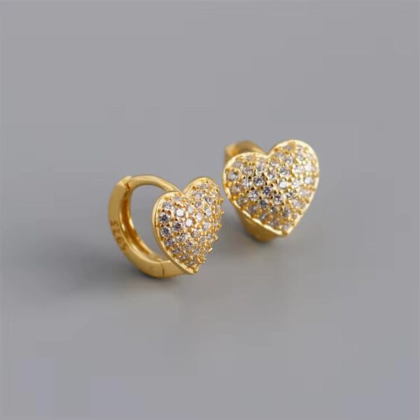Orecchini Total heart - immagine 3