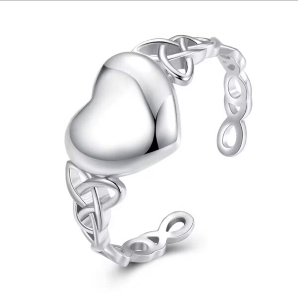 Anello Intreccio cuore